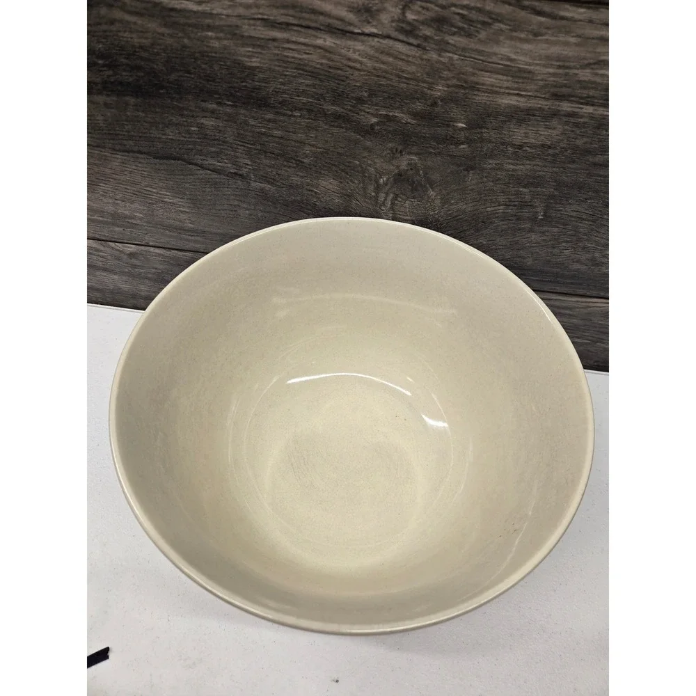 Capri Bake Serve n Store Stoneware Mixing Bowl Retro Floral Japan JMP 10 Inch